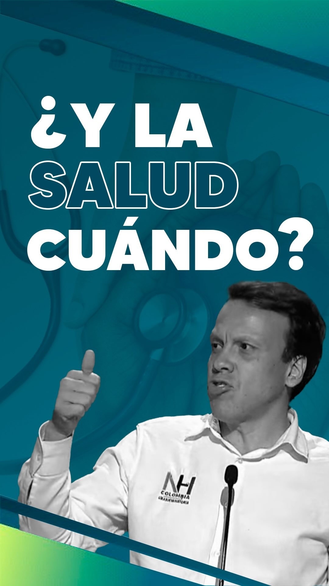 ¿Y la salud, cuándo?